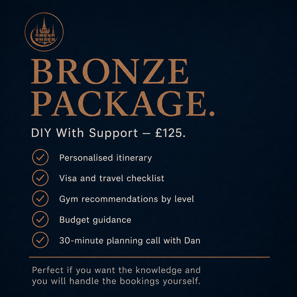 Muay Thai Thailand Trip Planning — Bronze, Silver & Gold Packages