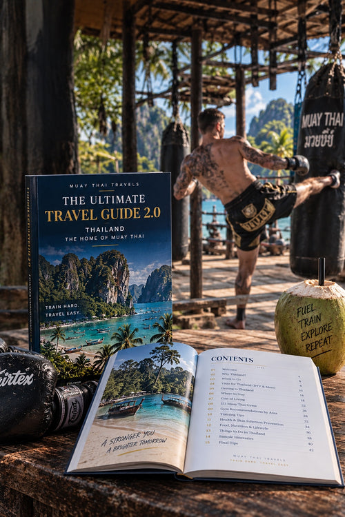 The Ultimate Travel Guide 2.0 with Muay Thai training lifestyle photo