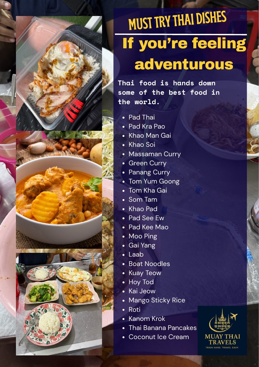 Guide 2.0 page preview: Must try Thai dishes
