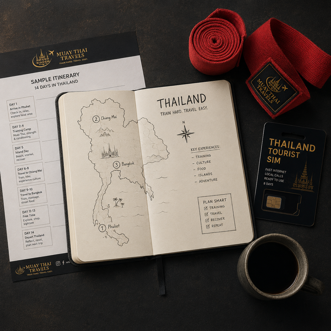Muay Thai Thailand Trip Planning — Bronze, Silver & Gold Packages
