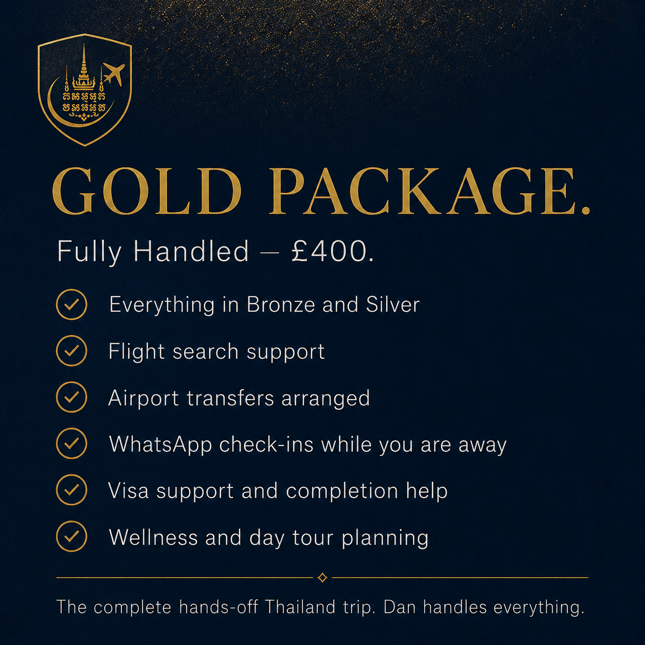 Muay Thai Thailand Trip Planning — Bronze, Silver & Gold Packages